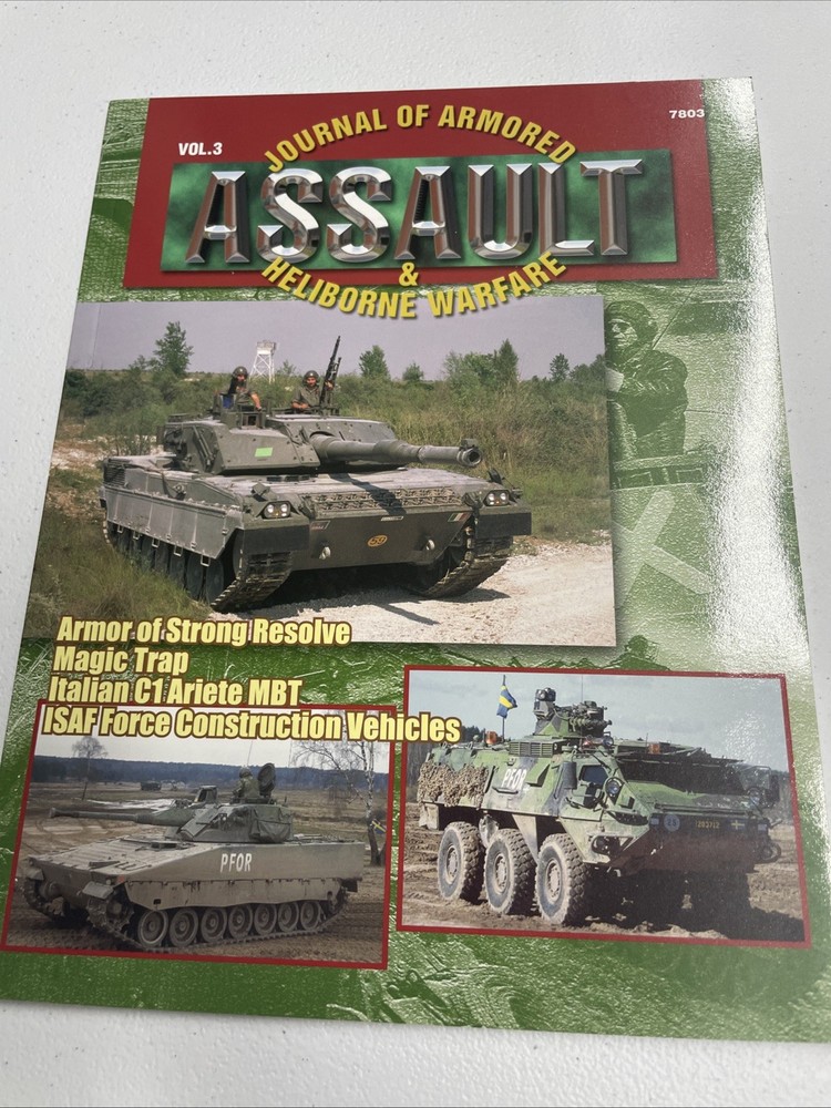 Concord 7803 Journal of Armored Assault & Heliborne Warfare Vol. 3 softcover