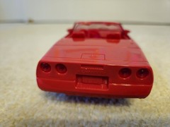 DEALER PROMO ERTL 6044 1990 CORVETTE CONVERTIBLE BRIGHT RED NEW “SPECIAL PRICE”