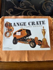 REVELL “ORANGE CRATE” ’32 FORD SEDAN MODEL KIT 1/25 FACTORY SEALED