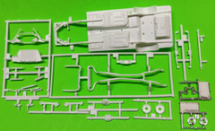 1967 Ford Mustang GT 1/25 Frame Chassis Axle Rear End Chrome Disc Brakes AMT