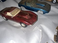 Vintage MODEL Car KIT Junkyard Graveyard Car Parts LOT #3 Misc