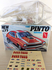 *L@@K! *RARE *ORIGINAL VINTAGE AMT NEW FORD 1973 PINTO DRAG KIT **SEALED-BAG!