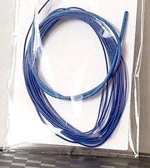 6 Feet Blue Spark Plug Wire For 1/24 1/25 Scale Models With Blue Boot Material