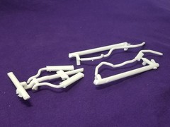 1960 Chevy Nomad Station Wagon EXHAUST for AMT 1:25 Model Kit 60 Chevrolet