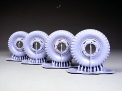 Rado 1/35 Road Wheels for Sd.Kfz.234 8-Rad (Gelande) (Fulda) (9 wheels) RDM35S30