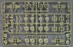 Asuka Models 1/35th Scale M4A1 Sherman – Parts Tree B from Kit No. 35-022