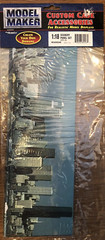 Model Maker Custom Case Accessories 1:18 3 Piece Scenery Panels (City Set)