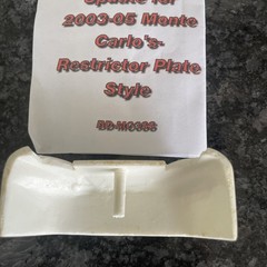 MODERN MOTORSPORT RESIN 2003-2005 RESTRICTOR PLATE MONTE CARLO NOSEPIECE 1/24