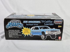 Lindberg Homie Hoppers Ice Machine ‘79 Cadillac Lowrider 1/25 Blue New Sealed!!