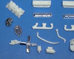 AMT 1975 Chevy Van Stock 350 Cid.V8 w/Automatic Tranny Set 1/25 Scale