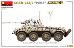 Miniart 1/35 SD.KFZ.234/2 PUMA #35419 📌USA📌New Rel.📌Sealed