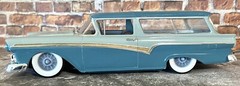 Resin 15-Inch Cadillac Hubcaps W/ Bullets And Wide Whitewalls,1/24 1/25 Scale