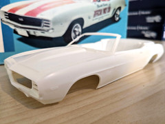 ULTRA RARE! ORIGINAL VINTAGE AMT 1969 CAMARO PACE CAR KIT *COMPLETE *SUPER C@@L!