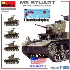 MINI ART 35401 1/35 M3 STUART LIGHT TANK (INITIAL PRODUCTION) INTERIOR KIT