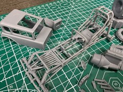 Mud Dragster Hot Rod 1/25