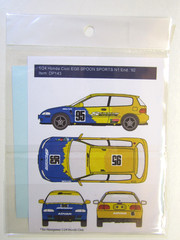 Decalpool 1/24 Scale Honda Civic EG6 Spoon Sports N1 Enduro ’92 Decalsheet DP143