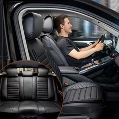 Seat Covers, Universal Car Seat Covers Full Set Seats, Front and Rear Seat, 9Pcs