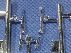 🌟 Windshield Wipers 1961 Chevy Impala 1:25 Scale 1000s Model Car Parts 4 Sale