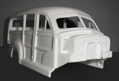 1948 CHEVROLET WOODY RESIN CONVERSION for 1/25 GALAXIE LTD 1947 1948 CHEVY KITS