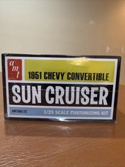 Complete! Vintage AMT 1951 Chevy Bel Air Convertible 1:25 Model Kit Parts Sealed