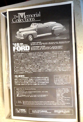 The Memorial Collections By Union 1948 Ford Convertible 1/25 Scale Unassembled