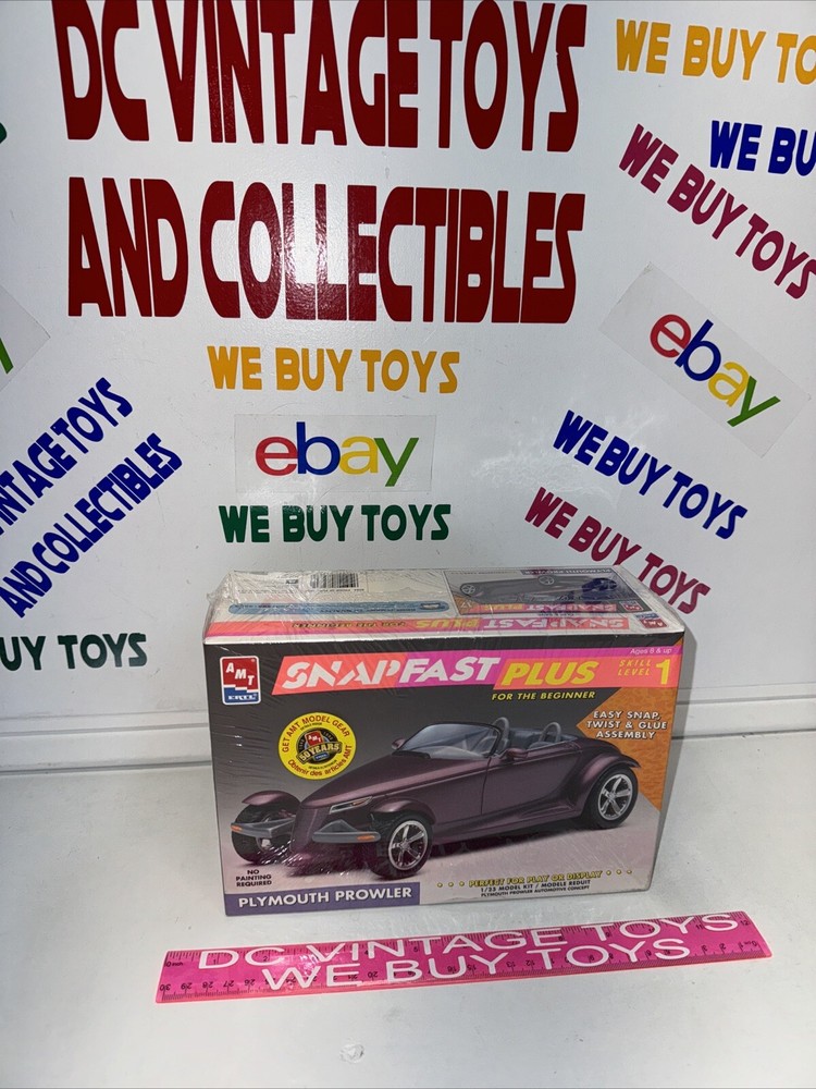 Plymouth Prowler Model Kit AMT Ertl 1994 #8284 1/25 Scale Snap Fast Plus 🔥