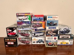 Revell Monogram AMT Testors, Etc. Model Kits Lot – Variety – See Description
