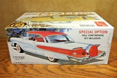 AMT ’58 EDSEL PACER w/CONTINENTAL KIT 1/25 SCALE MODEL KIT