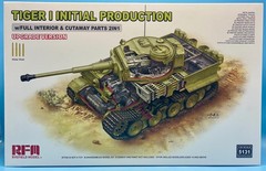 RyeField RFM RM 5131 1/35 Tiger I Initial Production w/Full Interior & Cutaway