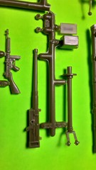 Willys Jeep WWII Army Truck 1/25 50 Cal Machine Gun 105 Recoilless Rifle Parts