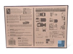 Round 2 LLC 125 Scale Unpainted Art Craft Kit Model Car Assembly Kit 82 Parts