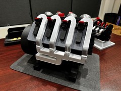 3d Printed V8 Compressed Air Engine Model