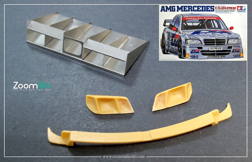 ZoomOn 1/24 AMG Mercedes C-Class DTM D2 Transkit parts for Tamiya kit
