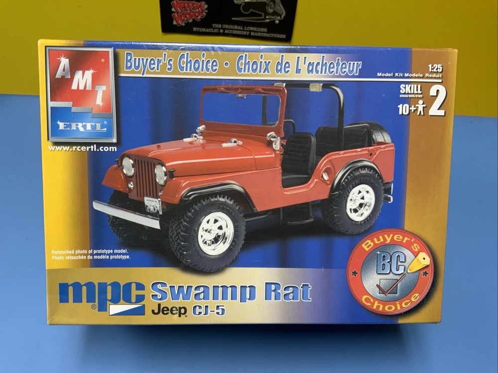 AMT ERTL MPC SWAMP RAT JEEP CJ-5 BUYER’S CHOICE “NEW”