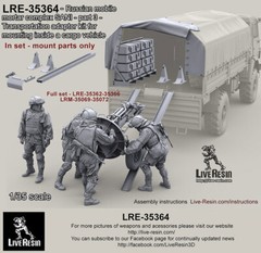Live Resin 1/35 Russian Mobile Mortar Complex #3 Mount Part for Truck Body