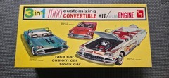 66 year old AMT 1960 Thunderbird CV 3in1 customizing kit PRISTINE CONDITION !!!