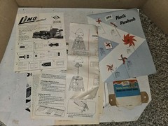 Vintage 50s/60s/70s Model,Hobby Catalogs,Toy,Marx,Instructions,Monogram,Tamiya