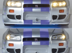 DeAGOSTINI Fast & Furious Nissan Skyline GT-R R34 1:8 Scale Model Car Kit 2F2F