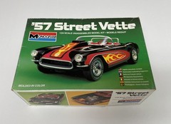 Monogram 1/24 ’57 Street Vette, 1957 Corvette, vintage, NO DECALS