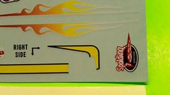 Decal Sheet Racers Wedge 1972 Chevy Pickup Truck 1/25 Hooker Headers Sponsor