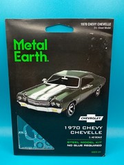 Metal Earth 1970 Chevy Chevelle 3D Steel Metal Model Kit