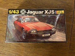 Sealed Heller Red Jaguar XJS Sports Car 1/43 – 1977 Model Kit. Great Looking.