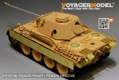 Voyager PE35796 1/35 WWII German Panther D Basic Detail Set (For TA35345)