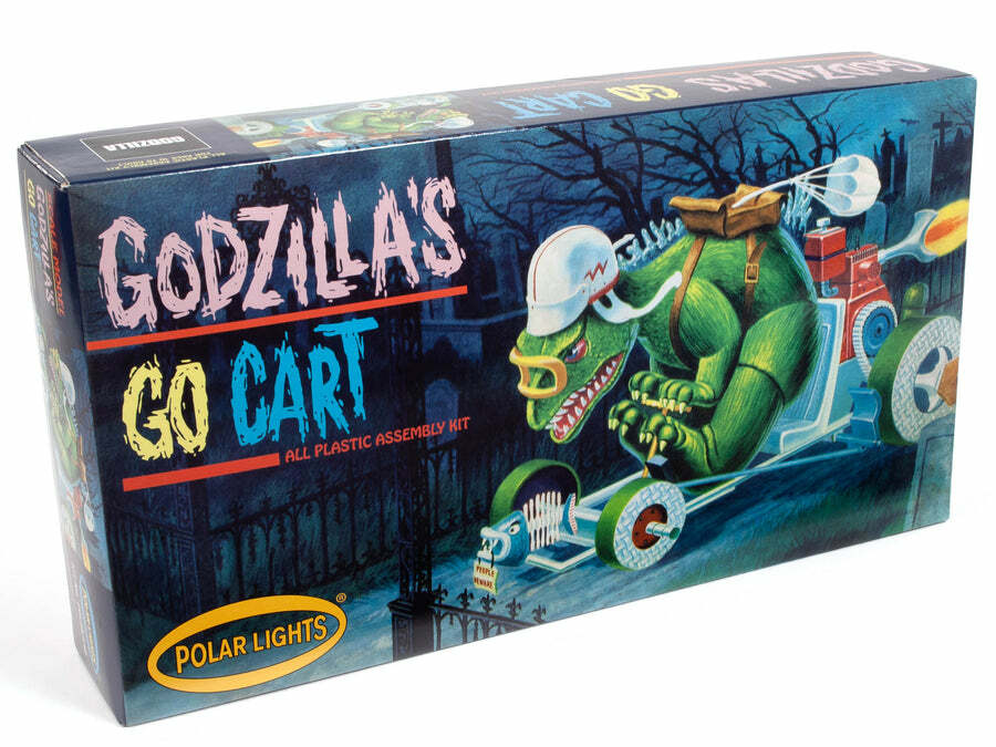 1:25 POLAR LIGHTS *GODZILLA’S GO CART* *PLASTIC MODEL KIT* MISB!