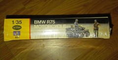 BMW R75 MOTORCYLE MODEL KIT WWII ORIGINAL FACTORY SEALED 1979 TESTORS ITALERIA