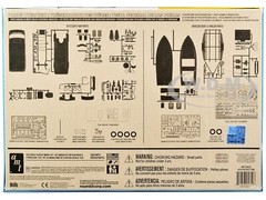 SKILL 2 MODEL KIT CHEVROLET VAN W/BOAT & TRAILER “AQUA ROD” 1/25 BY AMT AMT1338