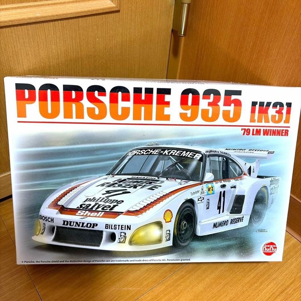 Porsche 935 K3 1979 Le Mans Winner Kremer Japan Vintage Rare Unbuilt Model Kit
