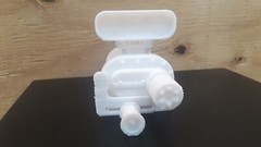 Supercharger Blower V8 Rc Car model engine 3D printed 1:6 scale