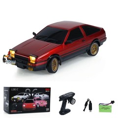 US Stock 1:18 LDRC 4×2 RC Drift Racing Car AE86 Radio Control Gyroscope Vehicle