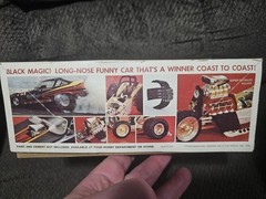 2x MPC 1-0772 BLACK MAGIC VEGA FUNNY CAR 1/25 SCALE Model Kit RARE ***READ***